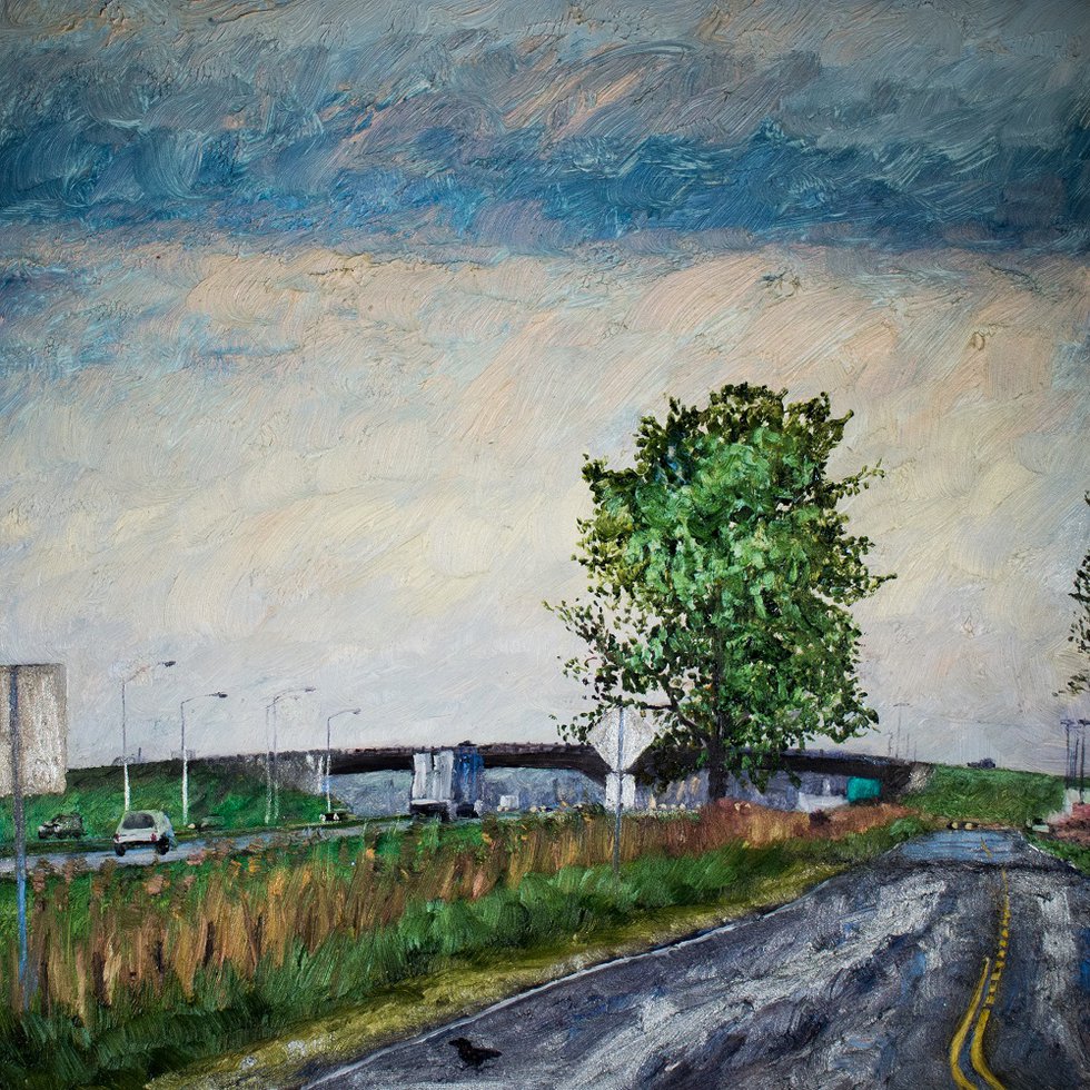 Nicole Bauberger, “Get There From Here #49 (east of Montreal),” 2015