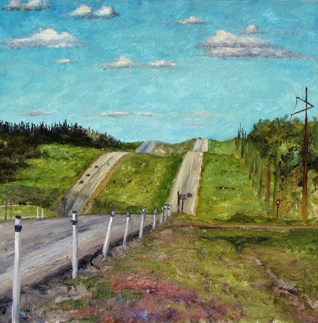 Nicole Bauberger, “Get There From Here (between Edmonton and Grande Prairie),” 2009