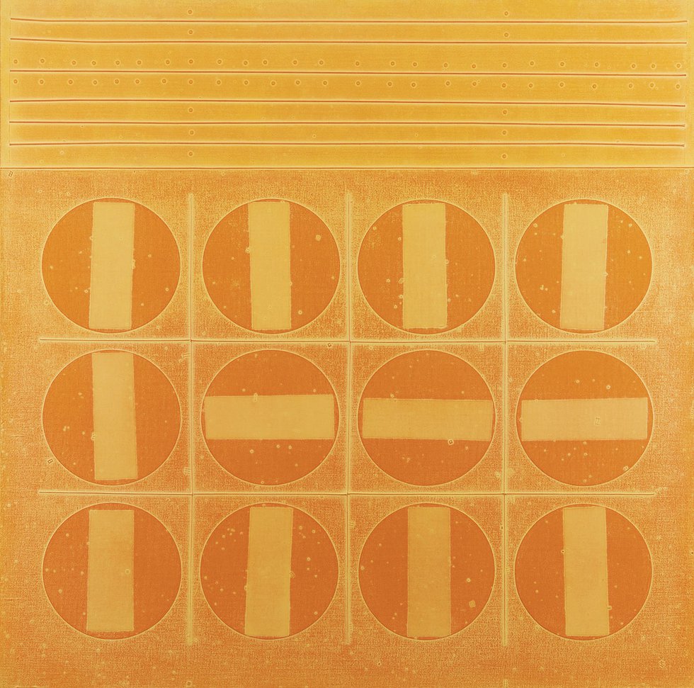 Jacques de Tonnancour, "Sorbet aux douze oranges," 1969
