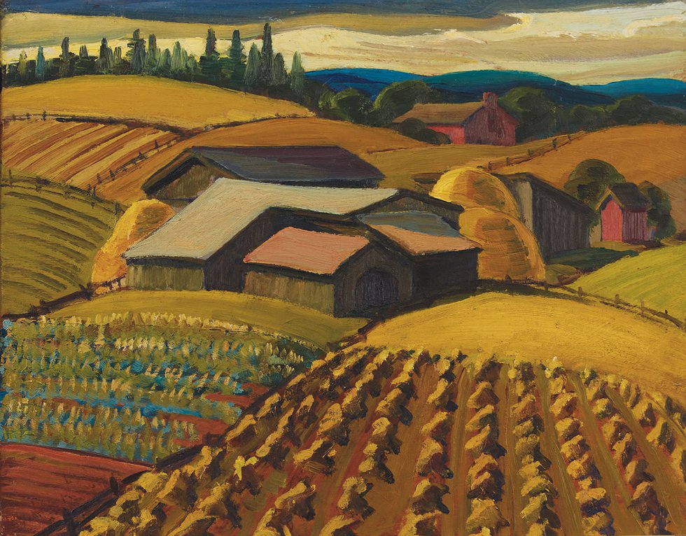 Yvonne McKague Housser, "Harvest Time," n.d.
