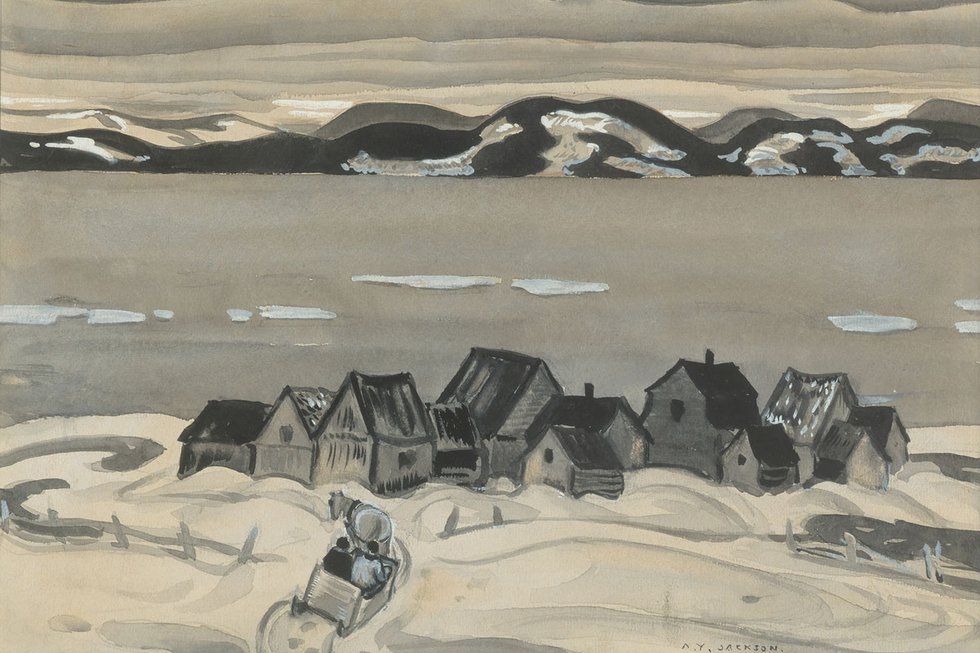 Alexander Young Jackson, "Gulf of St. Lawrence," circa 1942
