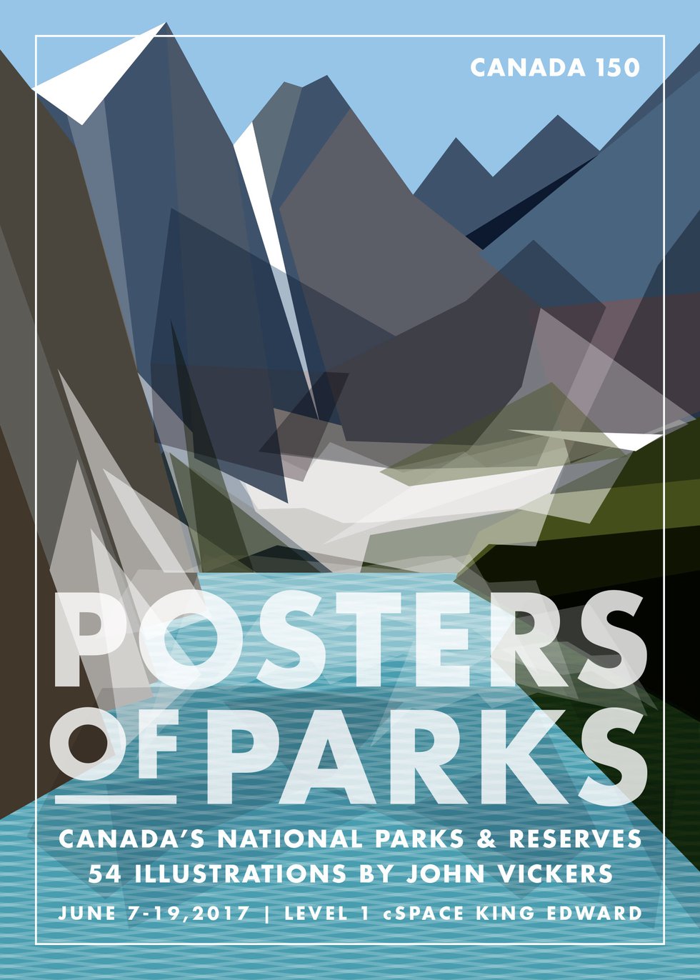 John Vickers, "Posters of Parks," invitation