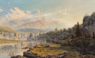 Marmaduke Matthews (1837-1913), [panoramic scene], (detail), n.d.