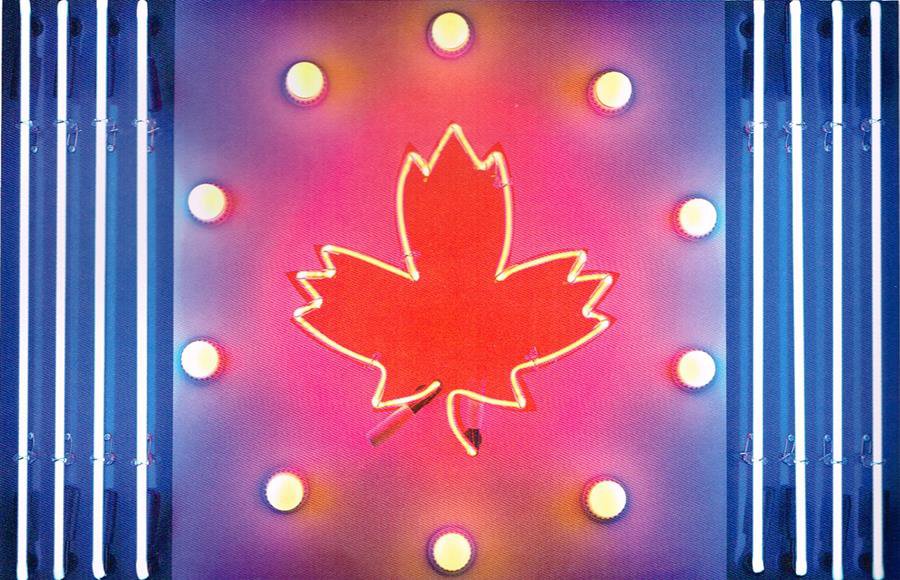 Ted Godwin, "Canada Flag," 1965