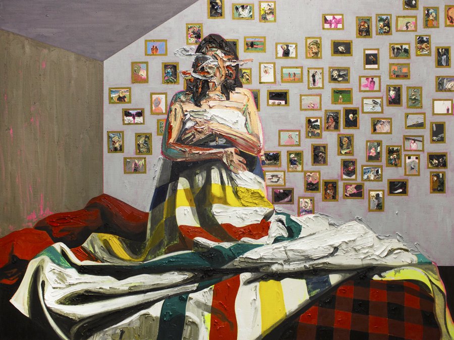 Kim Dorland, "Bay Blanket #3," 2014