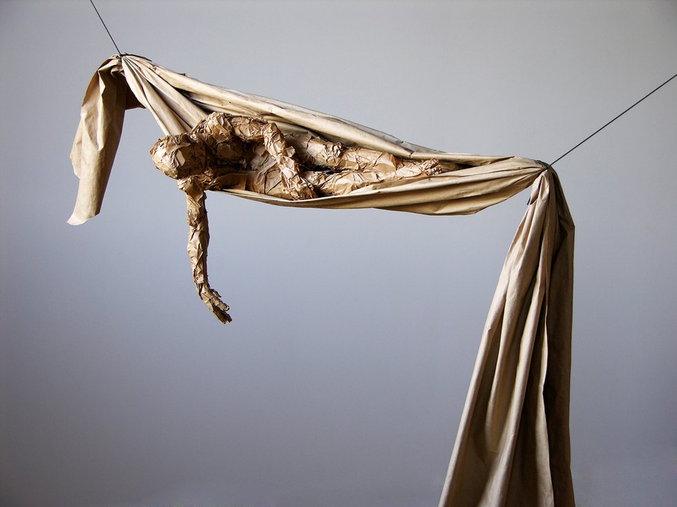 David Robinson, "Draped Figure," 2009