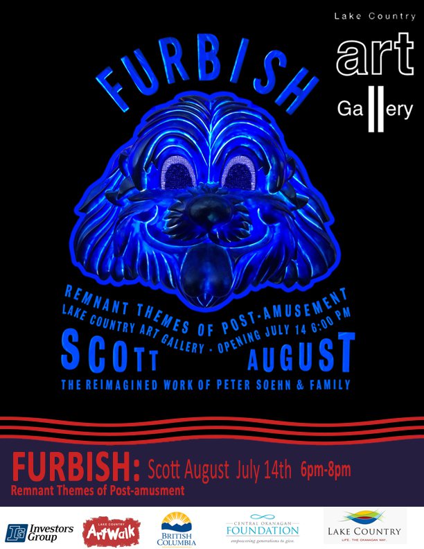 Scott August, "Furbish" Poster