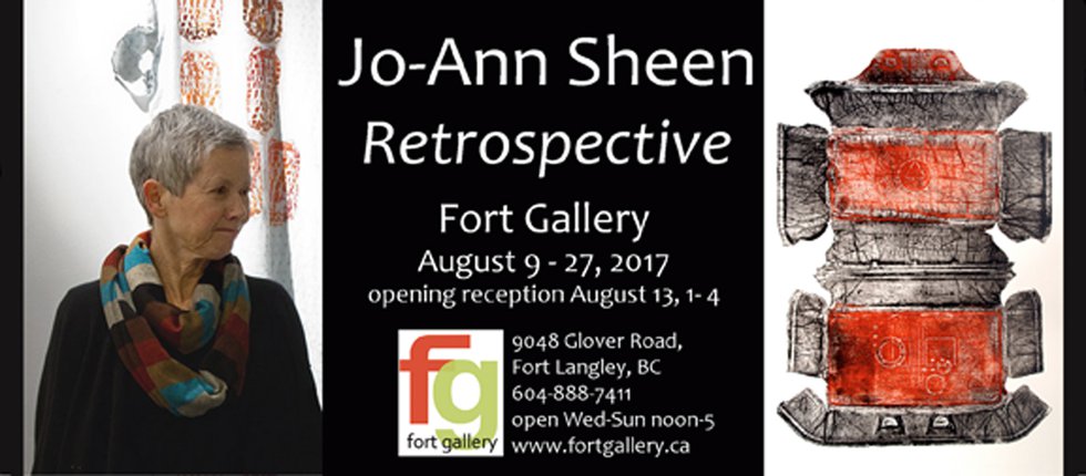 Jo-Anne Sheen Retrospective Invitation