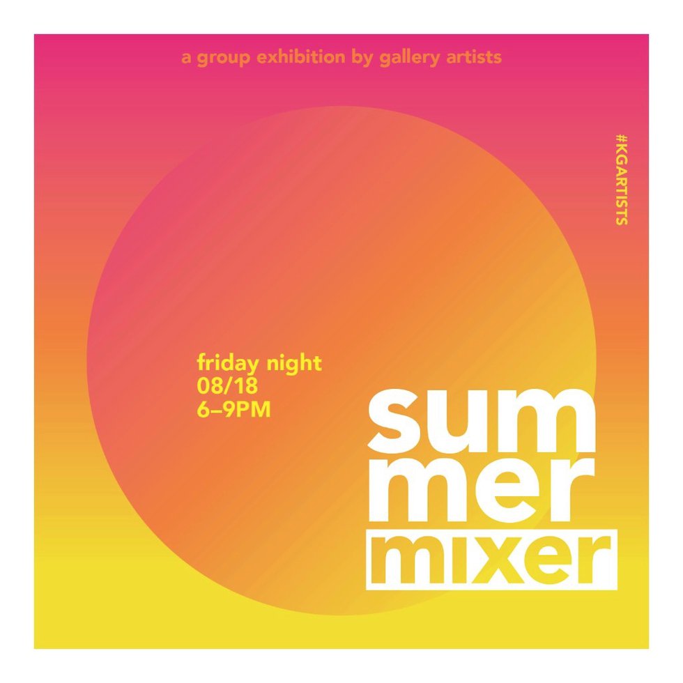 Kimoto Gallery Summer Mixer Invitation