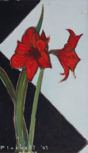 Joseph Plaskett, "Untitled, (red amaryllis)," 2003