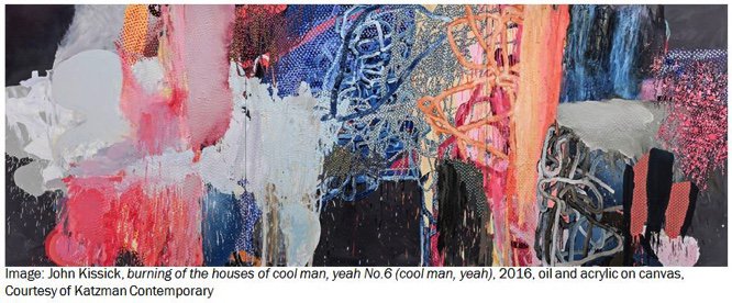 John Kissick, "burning of the houses of cool man, yeah No. 6 (cool man, yeah)," 2016