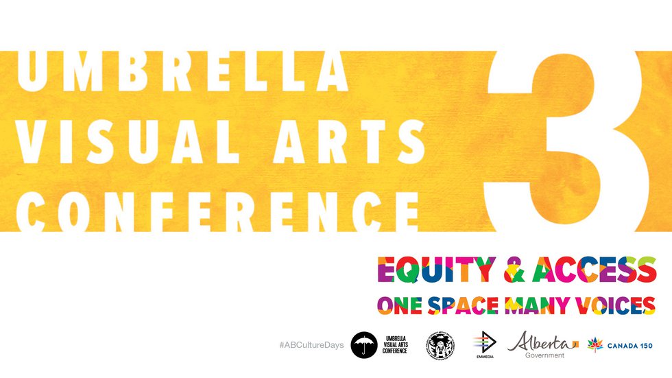 Umbrella Visual Arts Conference 3, Invitation 2017