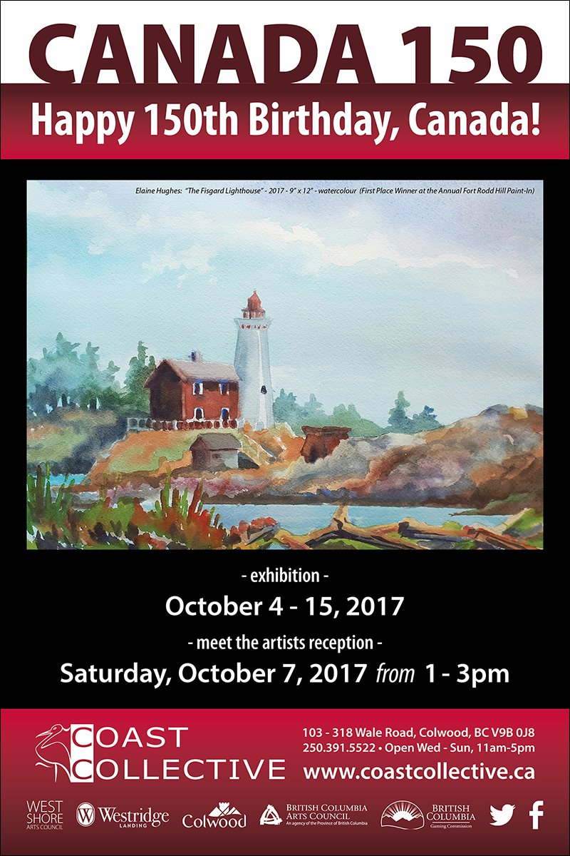 Canada !50 Art Exhibition Invitation