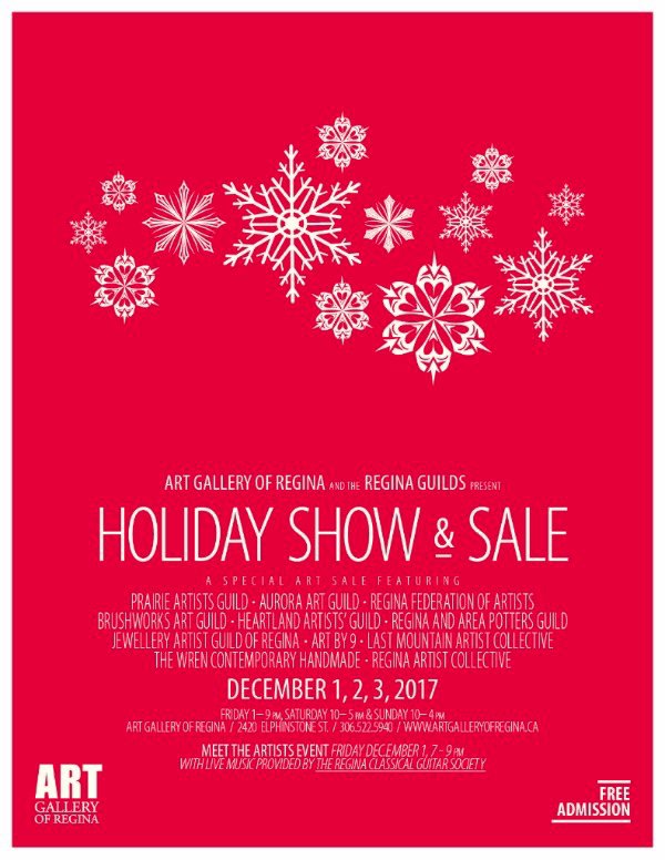 2017 HOLIDAY SHOW AND SALE, Art Gallery of Regina