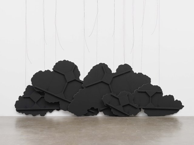 Latifa Echakhch, "Untitled (Black Cloud) IV," 2015