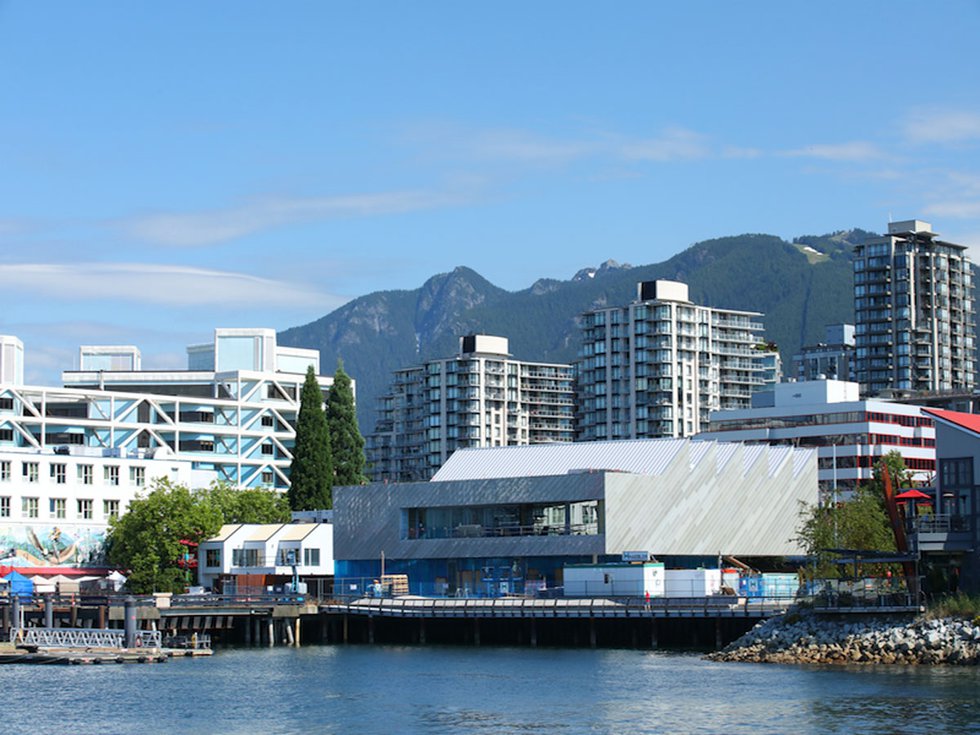 The Polygon Gallery on North Vancouver's waterfront (photo ©Ema Peter Photography).