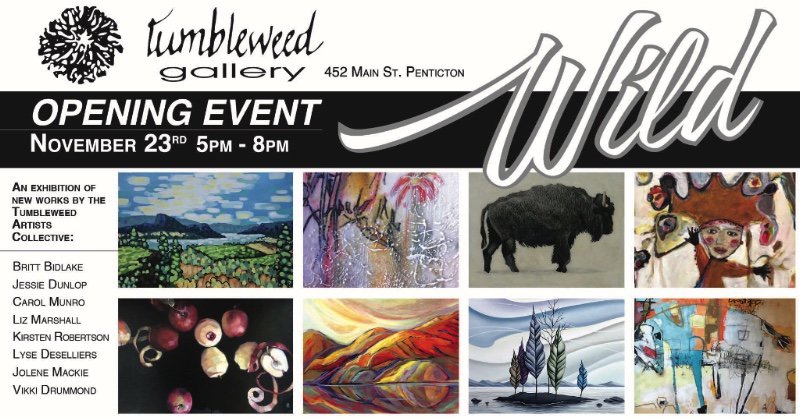 &quot;Wild&quot; Tumbleweed Gallery invitation