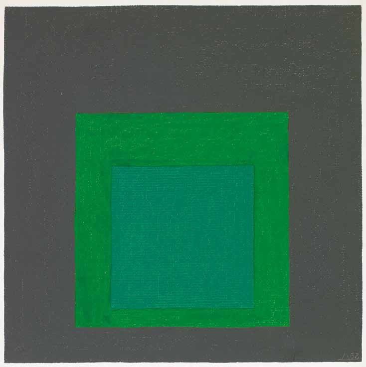 Josef Albers, &quot;Study for Homage to the Square: New Garland,&quot; 1963