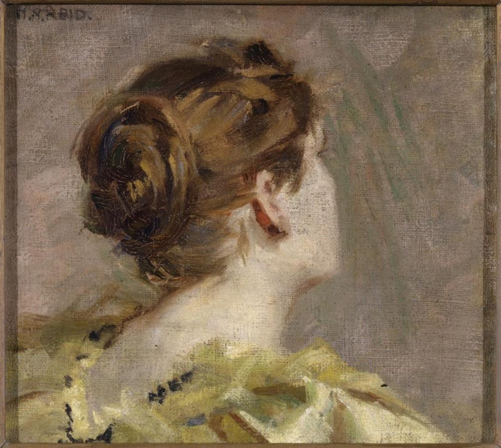 Mary Hiester Reid, &quot;Study of a Head,&quot; c. 1874-1921