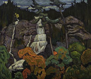 J.E.H. MacDonald, “Algoma Waterfall,” 1920