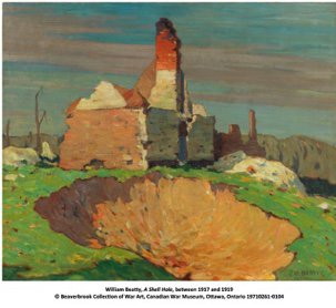 Wlliam Beatty, &quot;A Shell Hole,&quot; 1917-1919