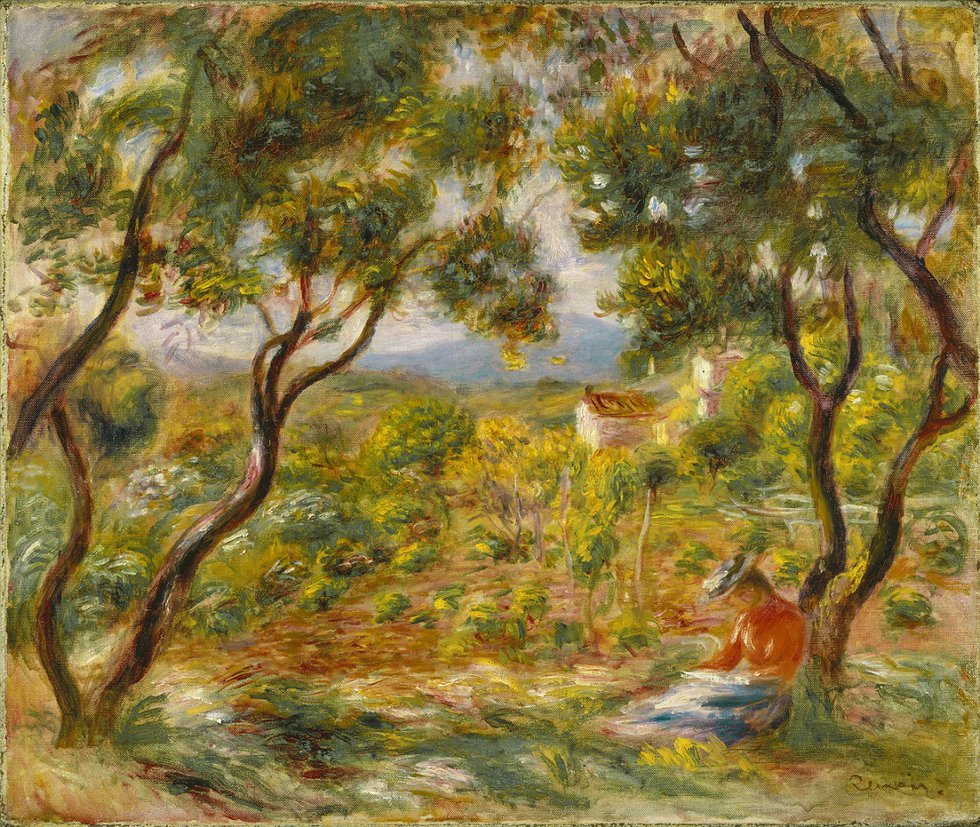 Pierre-Auguste Renoir, &quot;The Vineyards at Cagnes,&quot; 1908