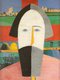Source image for Ufuk Ali Gueray: Kazimir Malevich, &quot;Head of a Peasant,&quot; circa 1928-1930