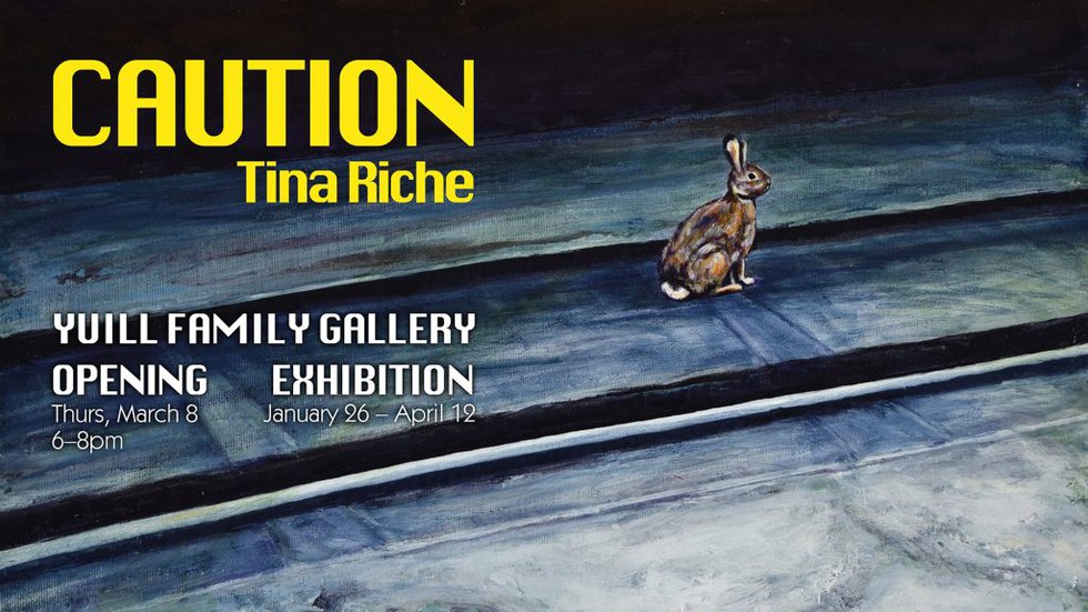 Tina Riche, "Caution," 2018