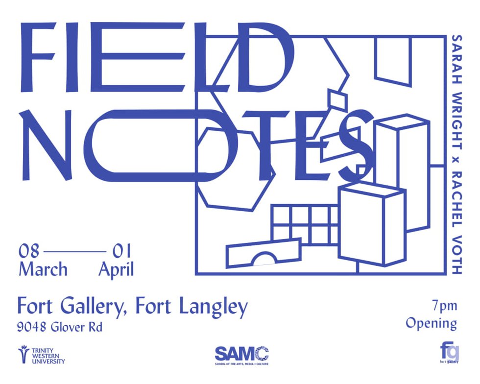 Sarah Wright and Rachel Voth, "Field Notes," 2018