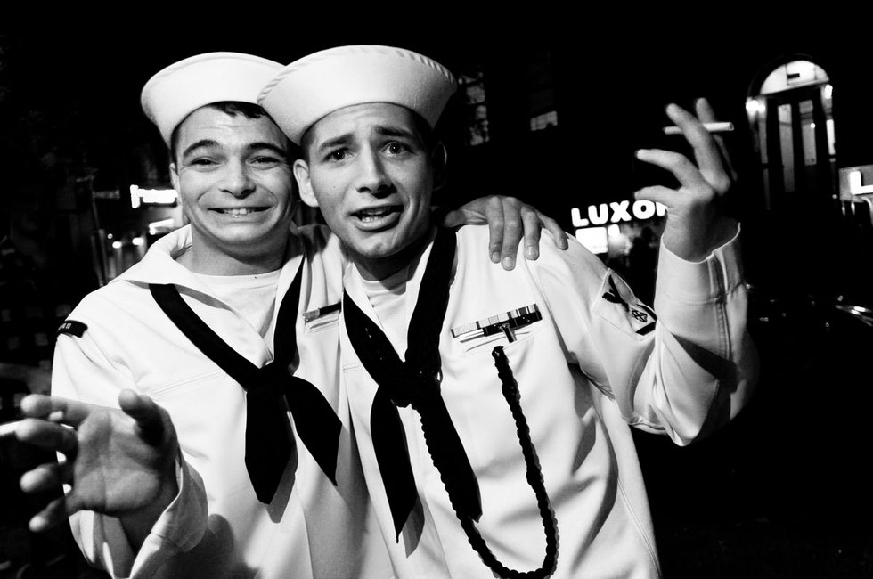 Kathryn Mussallem, “Sailors, New York, NY, May 2011," archival pigment print