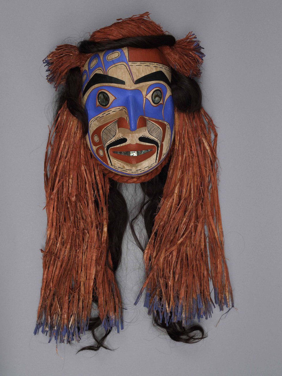 Nusi, Ian Reid (Heiltsuk), “Masmasalanua Mask,” 2009 (MOA 2768/1; photo by Jessica Bushey)