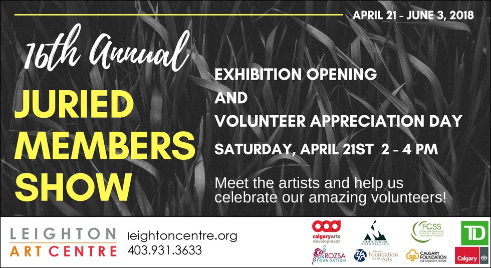 Leighton Art Centre, "16th Annual Juried Members Show," 2018