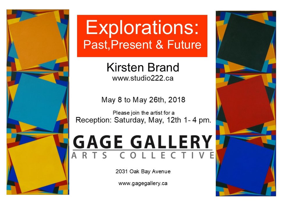 Kirsten Brand, "Explorations: Past Present &amp; Future," 2018