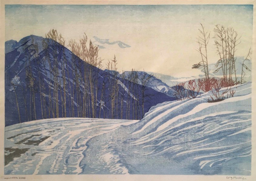 Walter Joseph Phillips, "Mountain Road," nd