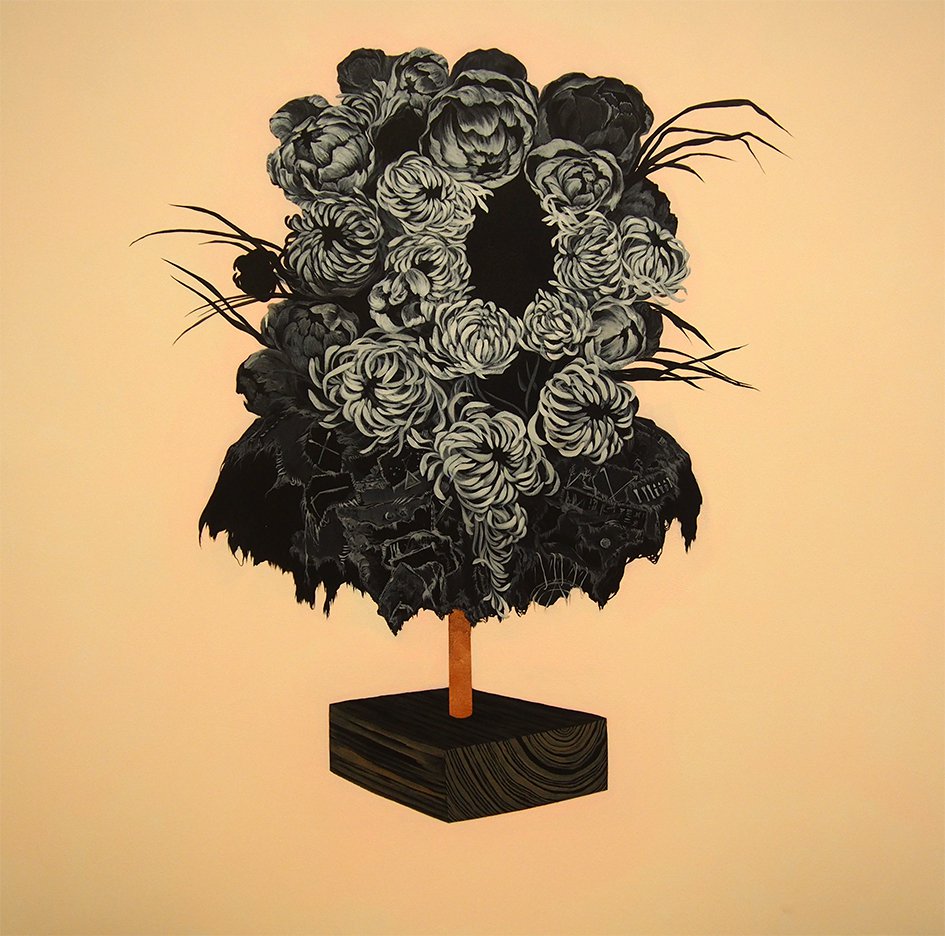 Marigold Santos, “Weeper Flowers,” 2015
