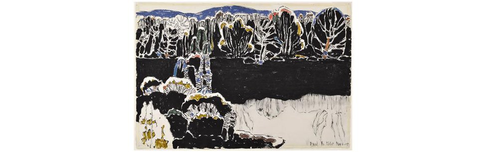 David Milne, "Reflected Forms," 1917