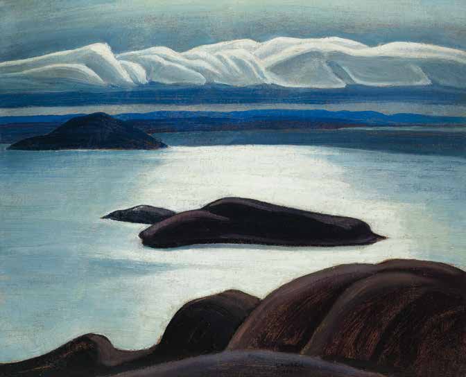 Lawren Stewart Harris, "Morning, Lake Superior," circa 1926-1927