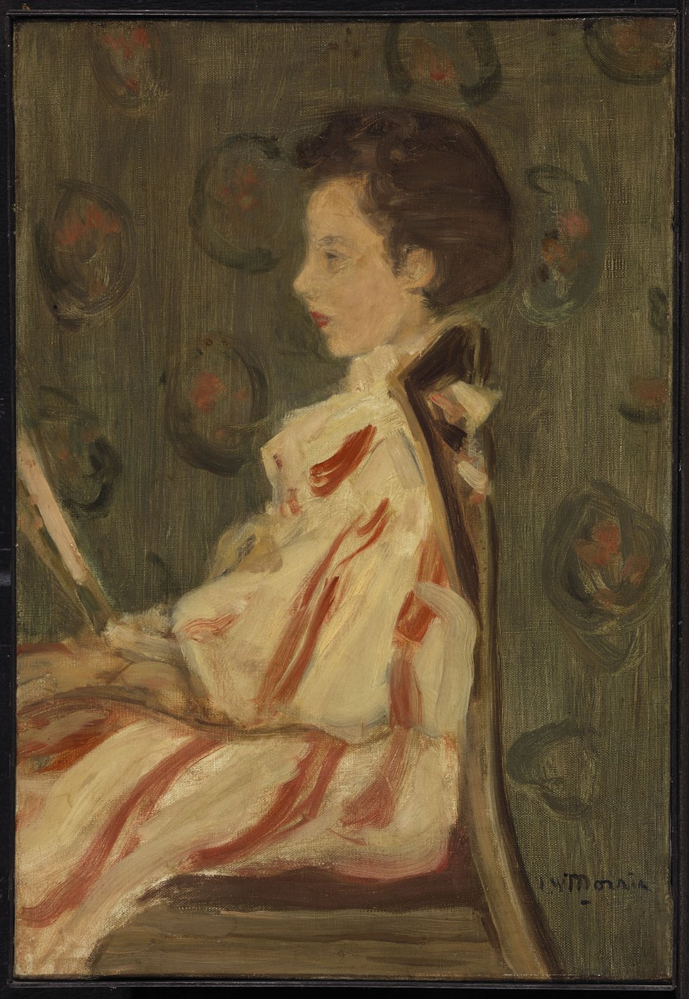 James Wilson Morrice, "Woman in a Chair," circa 1900-1905