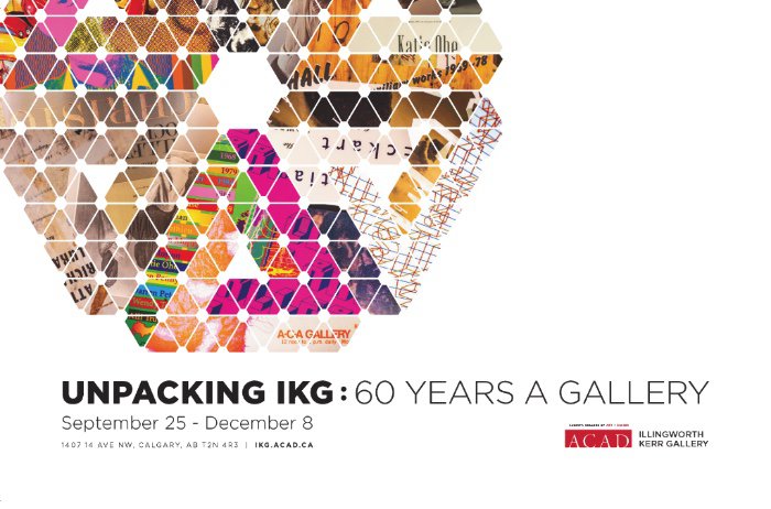 Unpacking IKG: 60 Years a Gallery, 2018