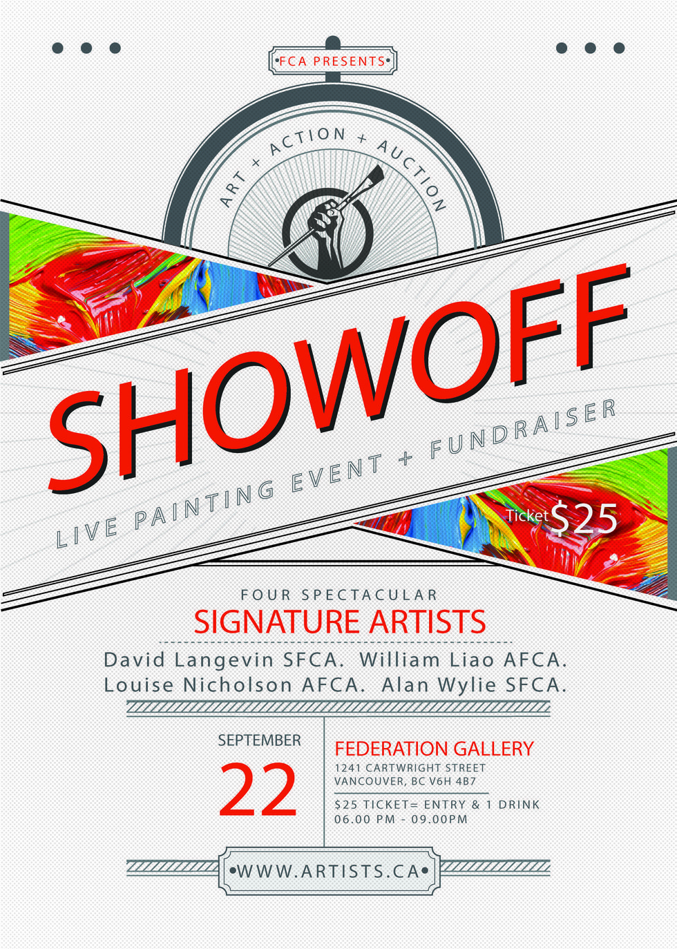 Federation of Canadian Artists, "ShowOff," 2018