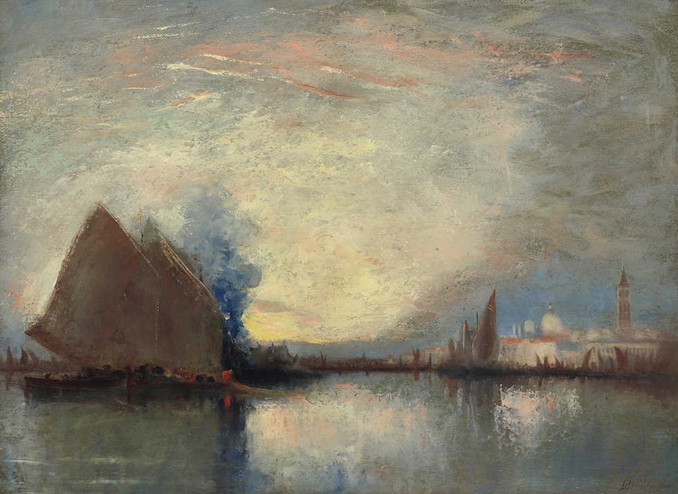 John A. Hammond, "Evening, Venice," nd