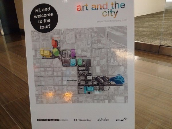 Art and the City tour map