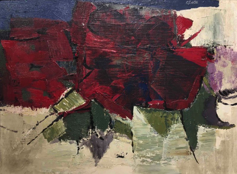 John  Koerner, "Red Flower," 1963