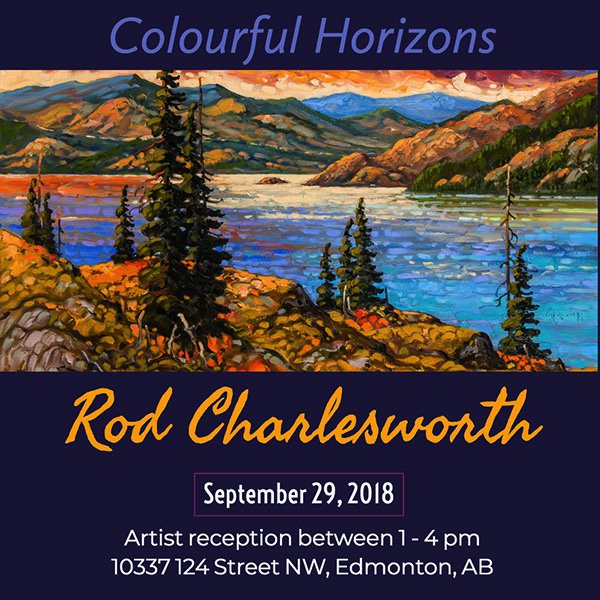 West End Gallery, Edmonton,"Rod Charlesworth," 2018