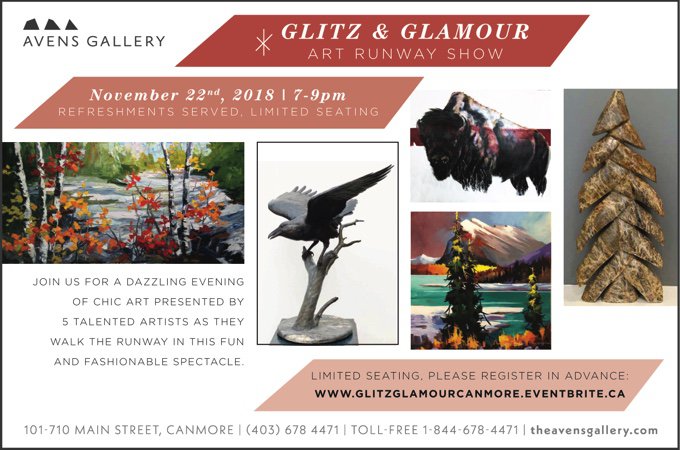 Avens Gallery, "Glitz and Glamour," 2018