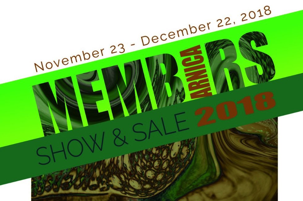 Arnica Artist Run Centre, "Members Show and Sale, 2018," 2018