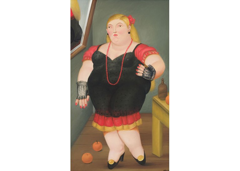 Fernando Botero, "Femme Debout," 1982