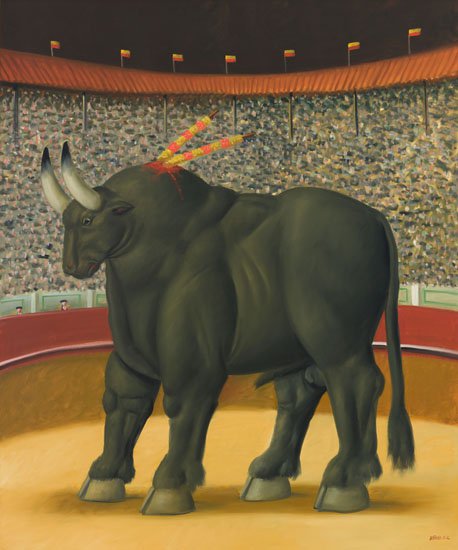Fernando Botero, "Toro," 2002