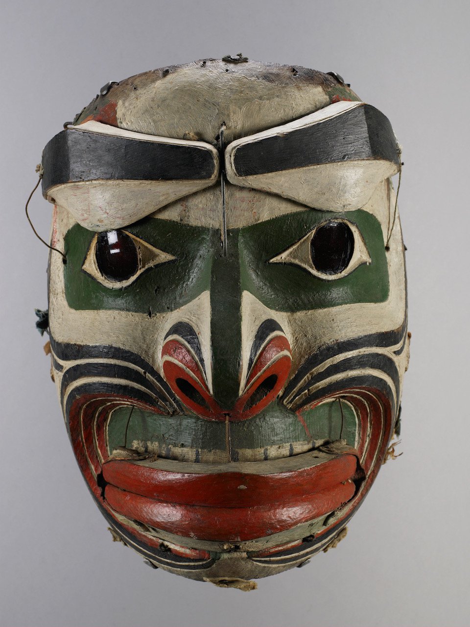John Davis (‘Nakwaxda’xw), "Earthquake mask," before 1939