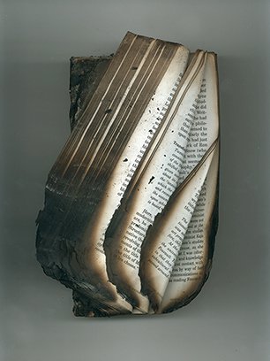 Angela Grauerholz, "Privation (folded Book #43 front)," 2001